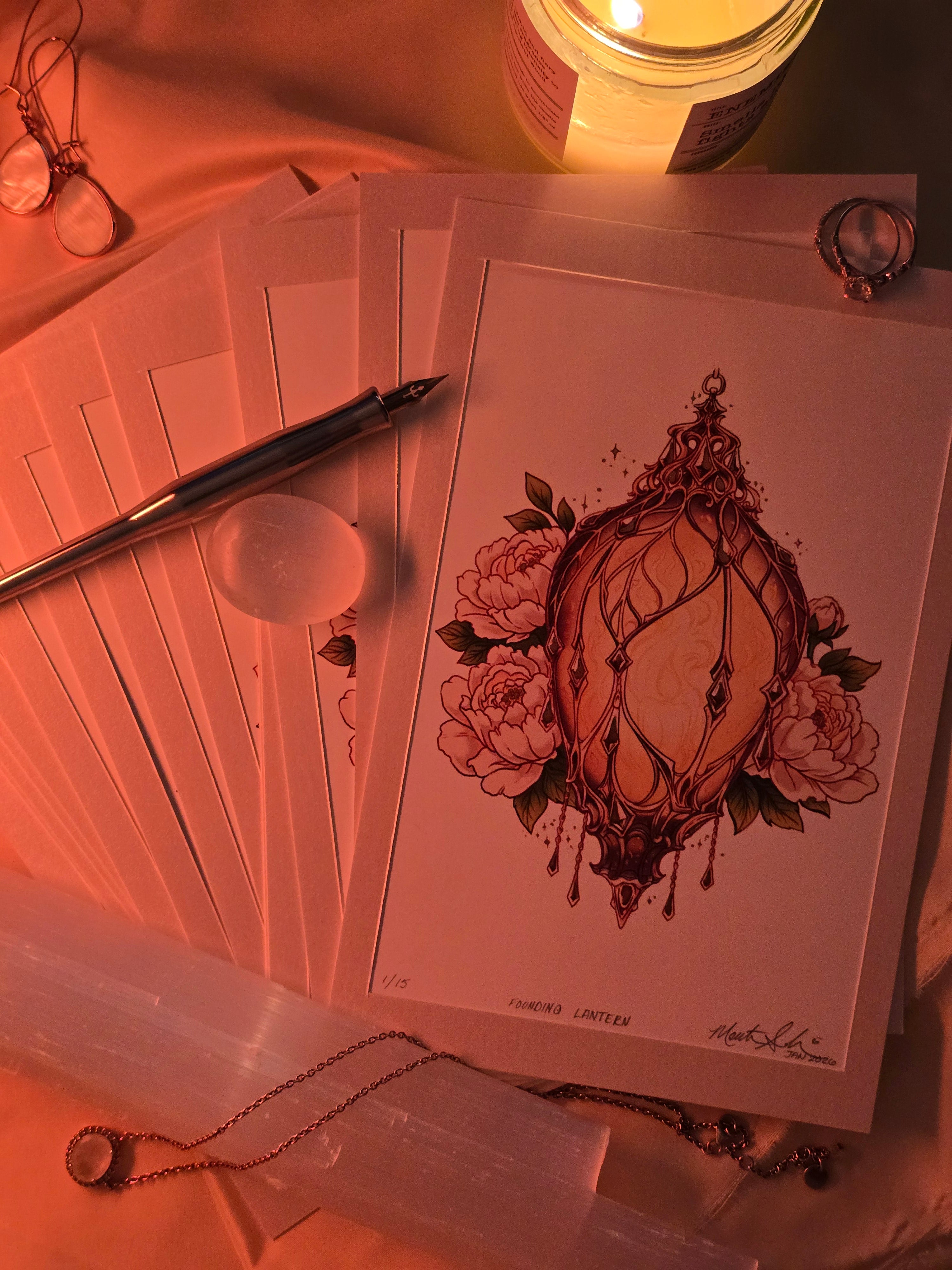 🌙✨ February Lantern Letter — Keeper (Sacred Intimacy & Longing Edition)