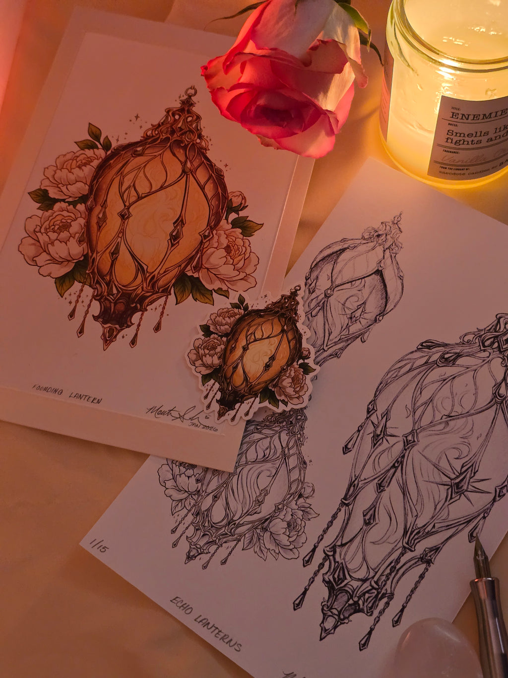 🌙✨ February Lantern Letter — Keeper (Sacred Intimacy & Longing Edition)